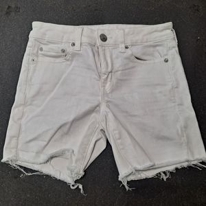 America Eagle Women's White Shorts